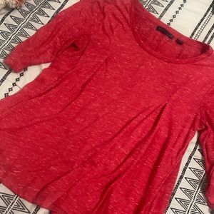 Medium,Red woman’s top